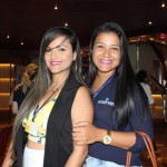 Shirley Lopes, da Lounge Turismo e Jéssica Layane, da Masterop Shirley Lopes, da Lounge Turismo e Jéssica Layane, da Masterop