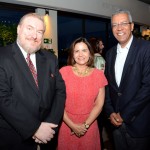 Soely Oliveira e Paul Barry, da BCD Travel , e Reifer de Souza, da Alatur JTB Soely Oliveira e Paul Barry, da BCD Travel , e Reifer de Souza, da Alatur JTB