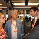 Sonia Chami, presidente do RioCVB, Márcio Santiago, presidente do Brasil CVB, Marcelo Álvaro, futuro ministro do Turismo, e Vinicius Lummertz, atual ministro do Turismo