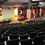 Teatro Odeon com capacidade para quase mil hóspedes