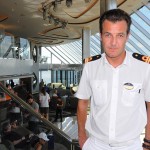 Tommaso Giudice, diretor do Yacht Club do MSC Seaview
