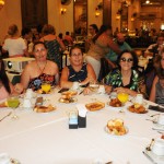 Vera Tatagiba, agente independente, Patrícia Parise e Rita Parise, da Parise Tour, e Elizete Vasconcellos e Rosa Maria Barata, da RMB Viagens