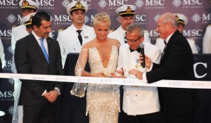 MSC inaugura Seaview na chegada ao Brasil com madrinha Xuxa Meneghel