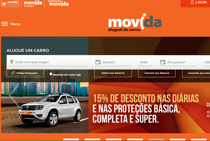 Movida Aluguel De Carros Guarulhos