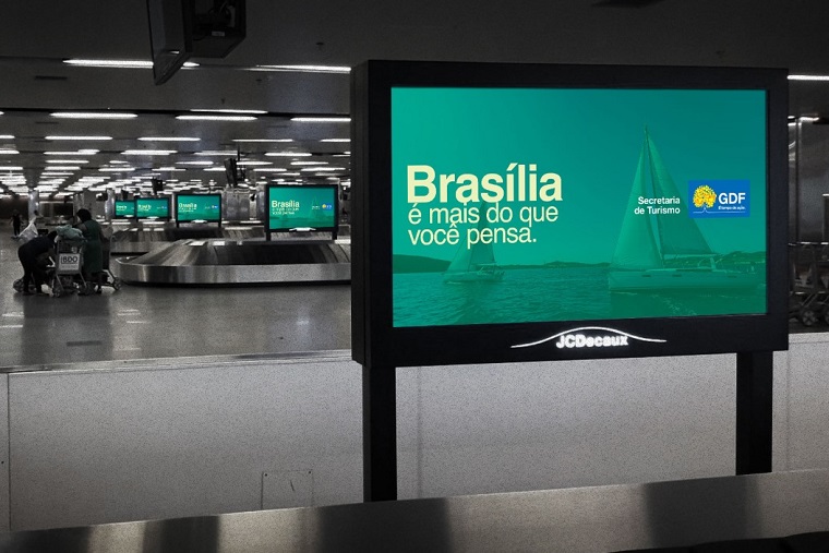 A campanha começa no Aeroporto de Brasília