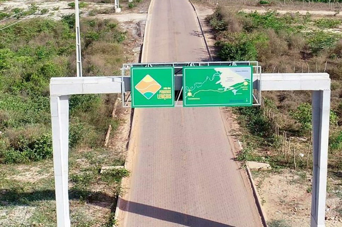 Ecorodovia Barreirinhas/Paulino Neves (Foto: Governo do Maranhão)