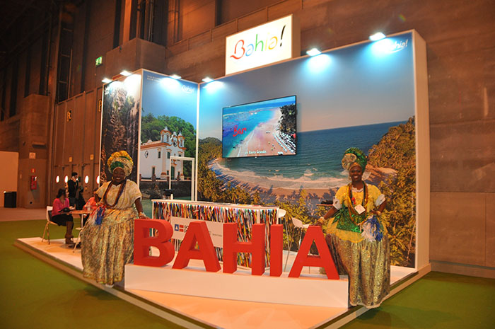 Estande da Bahia na Fitur 2018