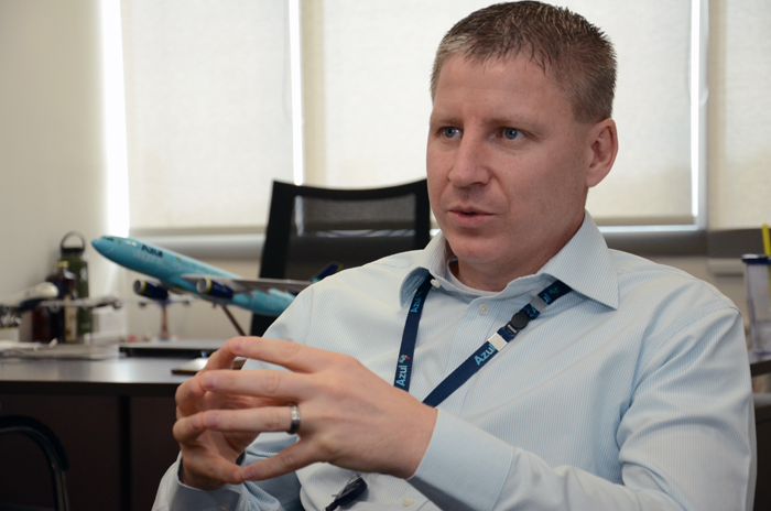 Em novembro, Azul chegou a 85% da demanda registrada em 2019 1 John Rodgerson, CEO da Azul (Foto Eric Ribeiro/M&E)