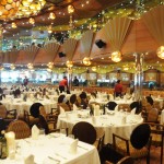 Restaurante Taurus, o principal do Costa Luminosa para refeições a la carte