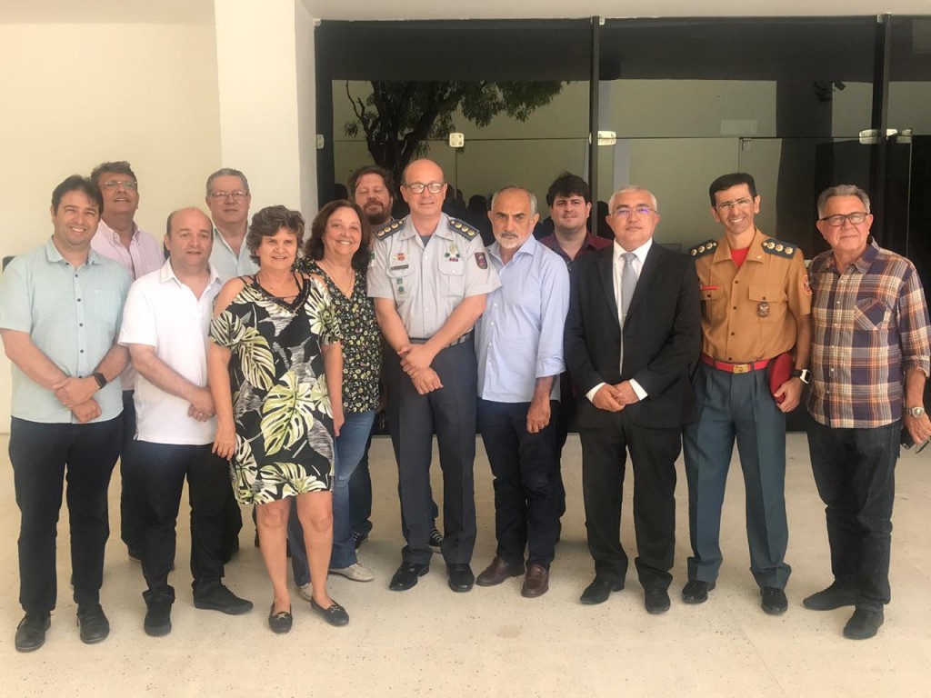 Nova secretária do RN recebe trade e equipe de segurança do Governo Ana Maria Costa comandou a reunião do trade com a equipe de segurança do governo
