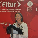 Reyes Maroto, ministra do Turismo da Espanha