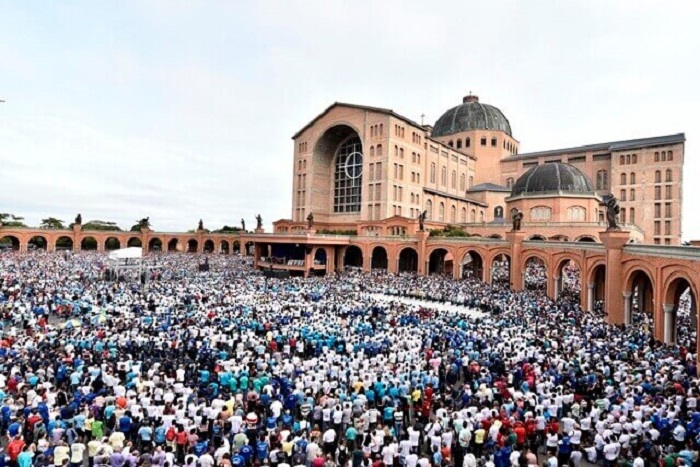 Santuário de Aparecida recebeu mais de 12 milhões de peregrinos em 2018 1 Santuário de Aparecida recebeu 12,6 milhões de fiéis ao longo de 2018