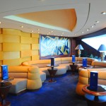 Top Sail Lounge é exclusivo dos hóspedes do Yacht Club