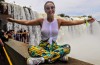 Foz do Iguaçu realiza sonho de atriz brasileira nas Cataratas
