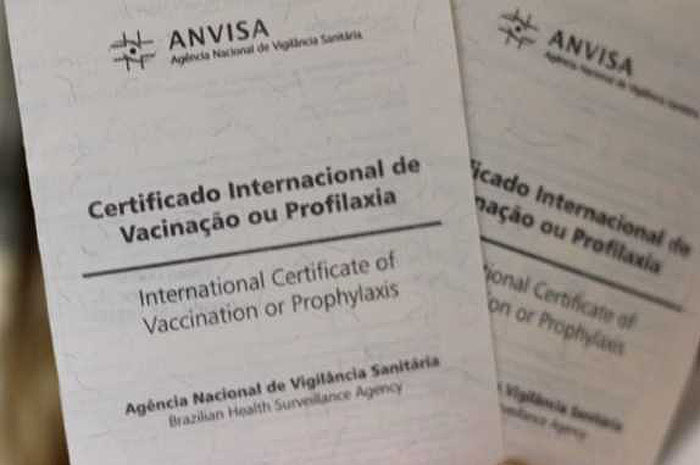 certificado vacinação