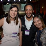 Aline Marinho, Anderson Felicio e Sandra Miyashiro, do Grupo Radar