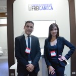 André Bortolucci e Suellen Galvão, do Centro de Convenções Freicaneca