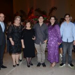 Antonio Dias, Fatima Nadelicci, Célia Dias, Camila Dias, Luiz Felipe e João Pedro Dias, e Gustavo