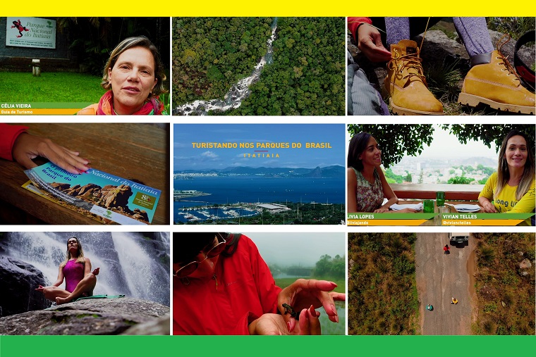 MTur lança nesta quinta (20) a nova campanha “Turistando nos Parques” 1 Cenas dos primeiros episódios da série "Turistando nos Parques" (Foto: divulgação/MTur)