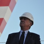 O presidente executivo da MSC também esteve presente e discursou na cerimônia O presidente executivo da MSC também esteve presente e discursou na cerimônia