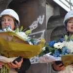 As madrinhas Helen Huang, presidente da MSC cruzeiros da Grande China e Elise Guerin, gerente de projetos da Chantiers de L'atlantique As madrinhas Helen Huang, presidente da MSC cruzeiros da Grande China e Elise Guerin, gerente de projetos da Chantiers de L'atlantique
