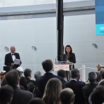 Christelle Morançais, Presidente do Conselho Regional da região de Pays de la Loire agradeceu a visibilidade que o setor de construção naval trouxe para a região