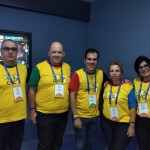 Daniel Gouvea com equipe de master de Porto Alegre