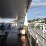 Deck Solarium conta com churrasqueira