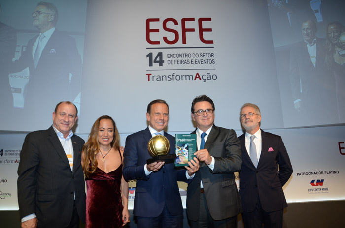 Profissionais de Mice e lideranças empresariais são homenageados no Esfe 1 Homenageados do Esfe 2019