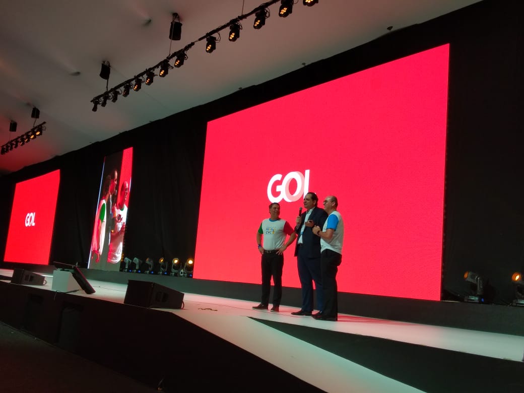 Convenção CVC: chip, cruzeiro do Safadão e Rock in Rio entre novidades no 2º dia 1 Eduardo Bernardes, vice-presidente da Gol falou sobre os 12 anos de parceria com a CVC, ao lado de Emerson Belan e Fábio Mader