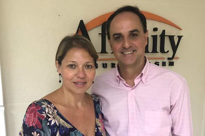 Affinity anuncia contratações para acompanhar crescimento de vendas 1 Kelly Vanessa, nova contratada de SP com Wilson Ramos