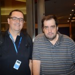 Leandro Lavrador, da North Sky, e Roberto Abate, da RG Turismo