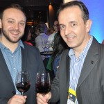 Lorenço Pedrotti, da vinícola Miolo, e Rodrigo Kingeski gerente corporativo da Nobile