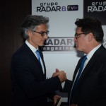Marcos Ferraz, da Clia Abremar, e Vinicius Lummertzs, secretário de Turismo de São Paulo Marcos Ferraz, da Clia Abremar, e Vinicius Lummertzs, secretário de Turismo de São Paulo