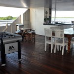 Mesa de pebolim do Deck Solarium