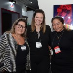 Patricia Ferreira e Martha Rodrigues, da Levy, e Letícia Valente, da Promovisão