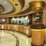 Recepção do Royal Princess Recepção do Royal Princess