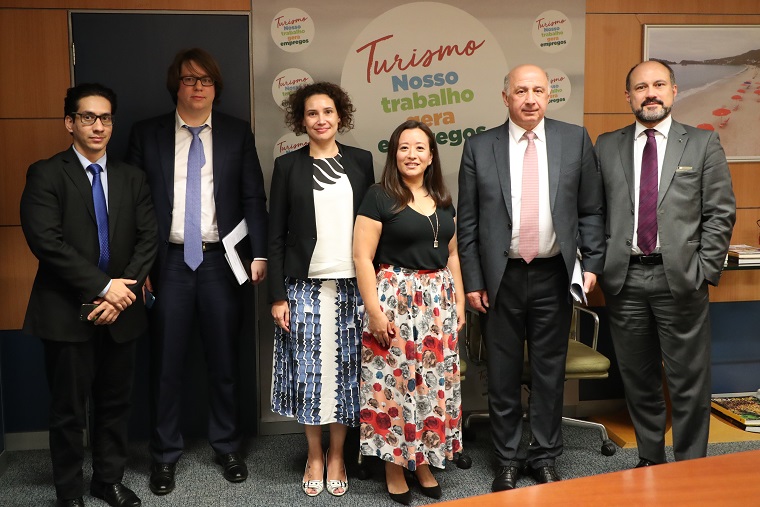 Representantes do MTur e do Brics se reuniram na última segunda-feira. (Foto- Roberto Castro)