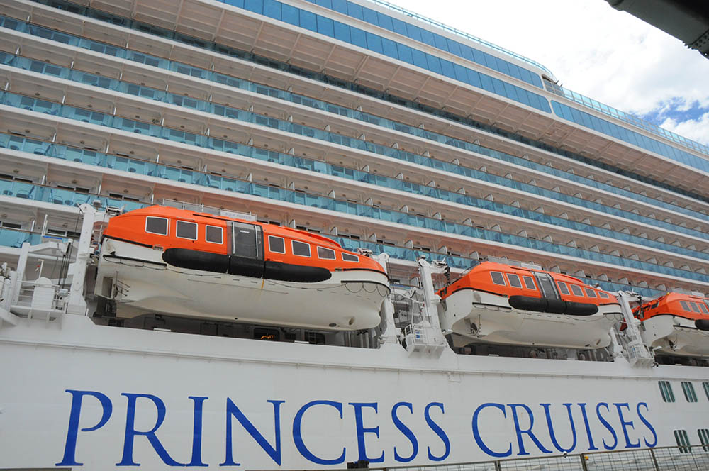 Royal Princess tem capacidade para 3,6 mil passageiros
