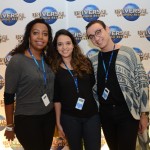 Vilmara Souza, Maira Brito e João Silva, da Agaxtur