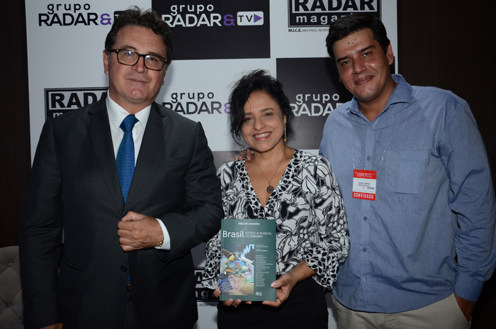 Vinicius Lummertz, Monica Samia e Dante Campos, da Braztoa Vinicius Lummertz, Monica Samia e Dante Campos, da Braztoa
