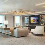 Sala de estar da Regent Suite