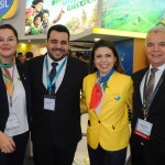 Adriana Meyer, da Embratur, Thiago Azeredo, da Journeys, Olga Dutra, da Embratur, e José Geraldo, do Windsor