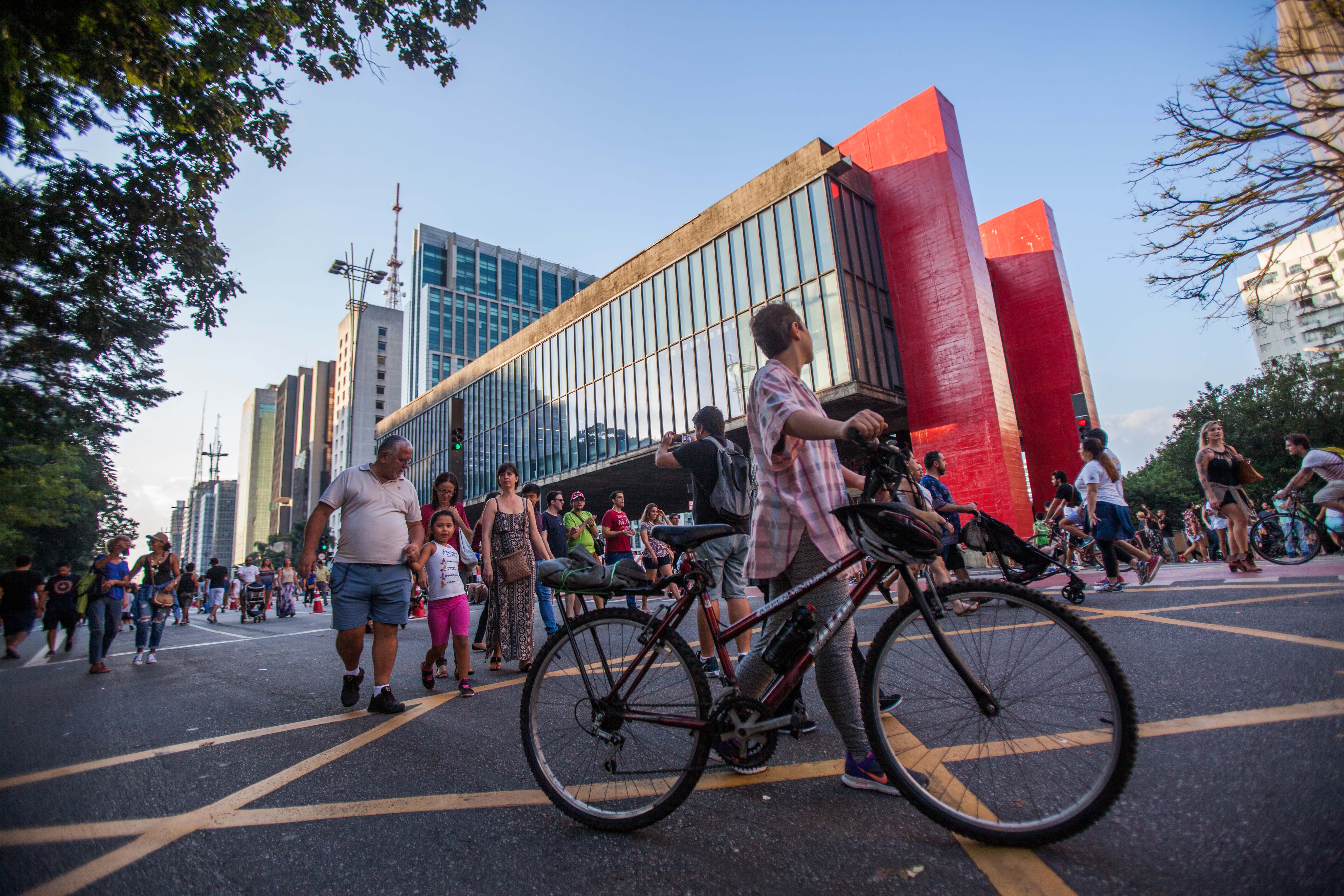 Avenida Paulista, um dos símbolos de São Paulo (Foto: Rogério Cassimiro - MTUR) 