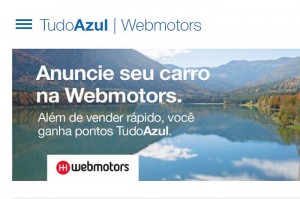 Azul e Webmotors