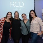 BArbara Rosa, Fernanda Teixeira, Lígia Carvalho, da UPscale Eventos, e Luciana Nasser, da RCD Hotels