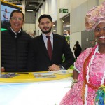 Benedito Braga, José Douglas e Marli Trindade, da Bahia