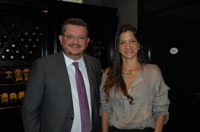 Gôut de France celebra Provença e gastronomia sustentável em São Paulo 1 Brieuc Pont, Cônsul francês no Brasil e Izabèle Pesinato, da Atout France