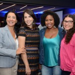 Cristiane Jayme, da Trend, Bruna Freitas, da Aeromexico, Ana Paula Ramos e Giselle Pina, da Europlus