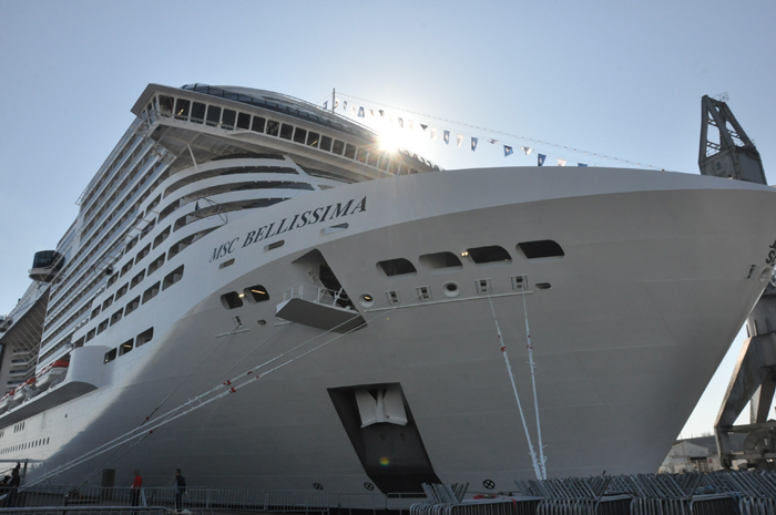 Inauguração do MSC Bellissima